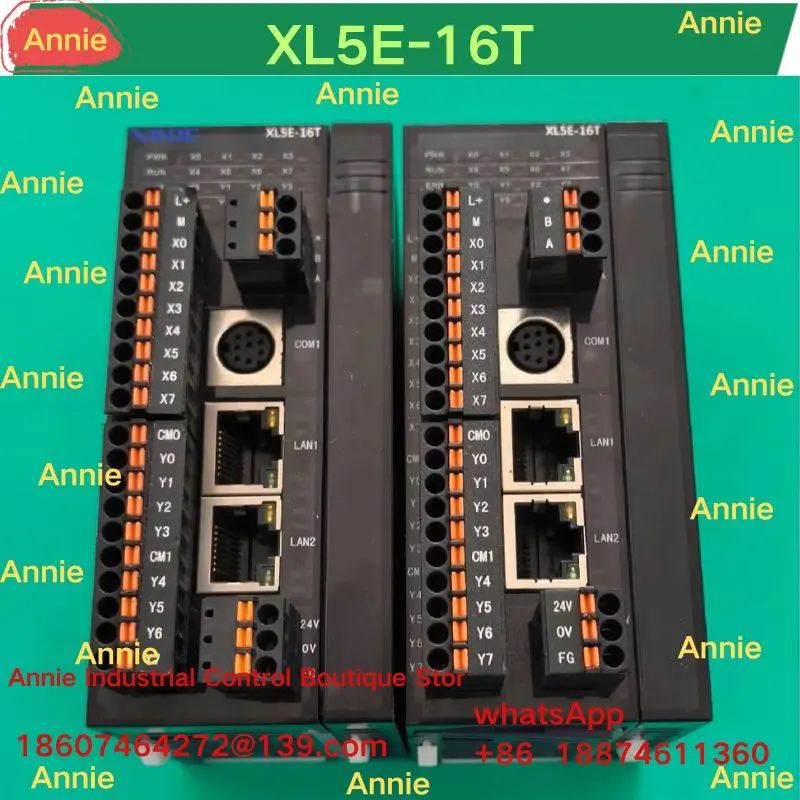 Teste de segunda mão OK Xinjie XL5E-16T Controlador lógico programável PLC