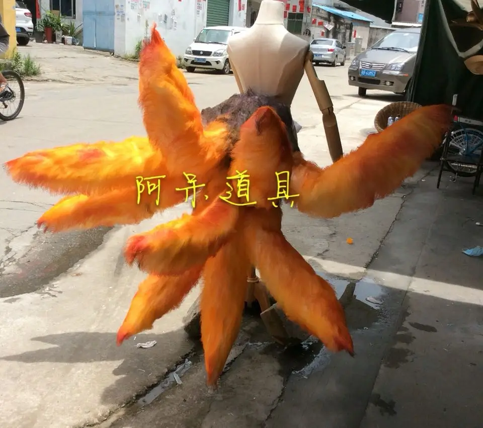 

Game LOL Foxfire Ahri Tail Cosplay Props Halloween Carnival Cosplay Party Props Accessories