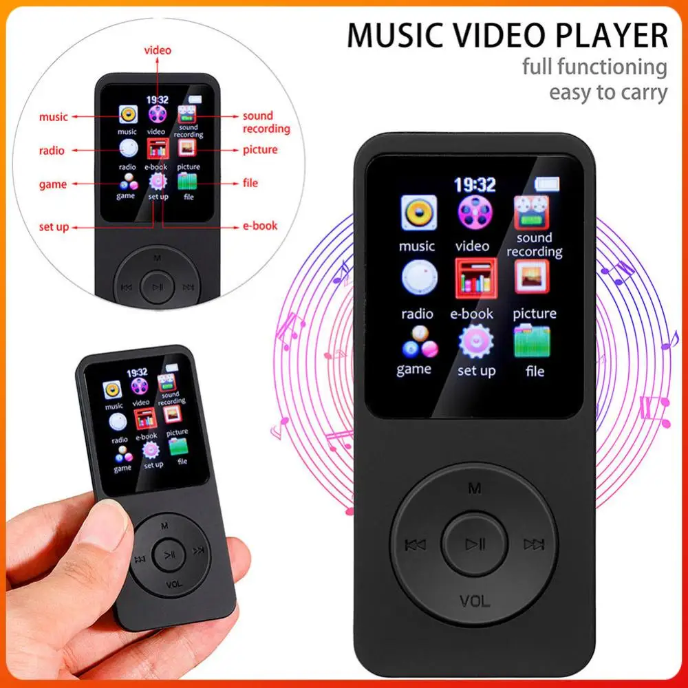 MP3 MP4 Player Blue…