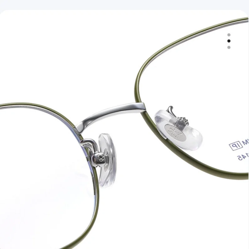 VAMAX Pure Titanium Square Glasses Frame Ion Plating Lightweight Comfort Fit Fashion