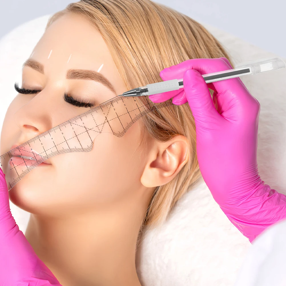 

10 шт. водонепроницаемые ручки для маркировки кожи, портативный маркер, ручка для бровей, губ, хирургия, татуировки, позиционирование кожи, принадлежности для татуировки