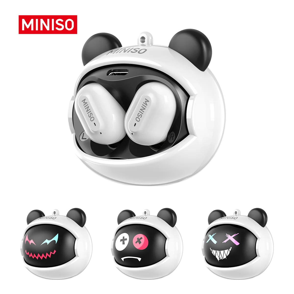 MINISO MS118 Wireless Bluetooth Earbuds Ai Translator Headphones Noise Canceling Earphone Low Latency 50Hrs Playback Playful Fun