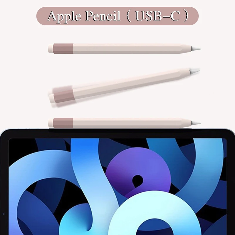 Для Apple Apple Pencil Pen Case USB-C Конденсаторный чехол для ручки Карандаш Три поколения силиконового чехла для ручек