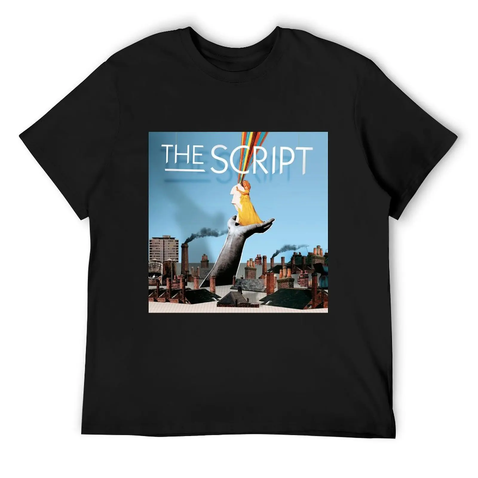 

The Script the script T-Shirt boys whites topping Funny t-shirt mens clothing