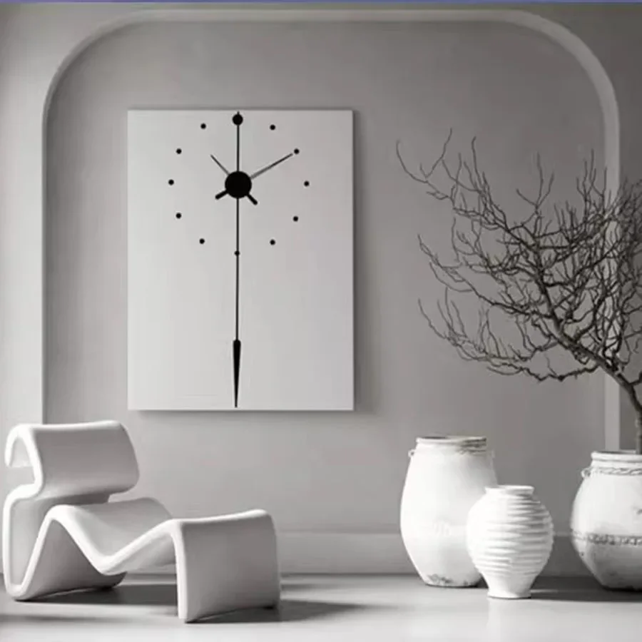 Elegant Wall Clock Living Room Art Deco Gift Unique Quartz Wall Clock