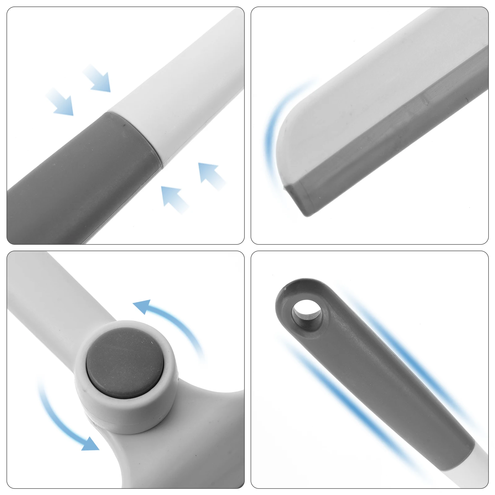 

1 pc Creative Glass Mirror Wiper Nonslip Ergonomic Design Soft Saving Car Window Cleaning Tool Squeegee Durable