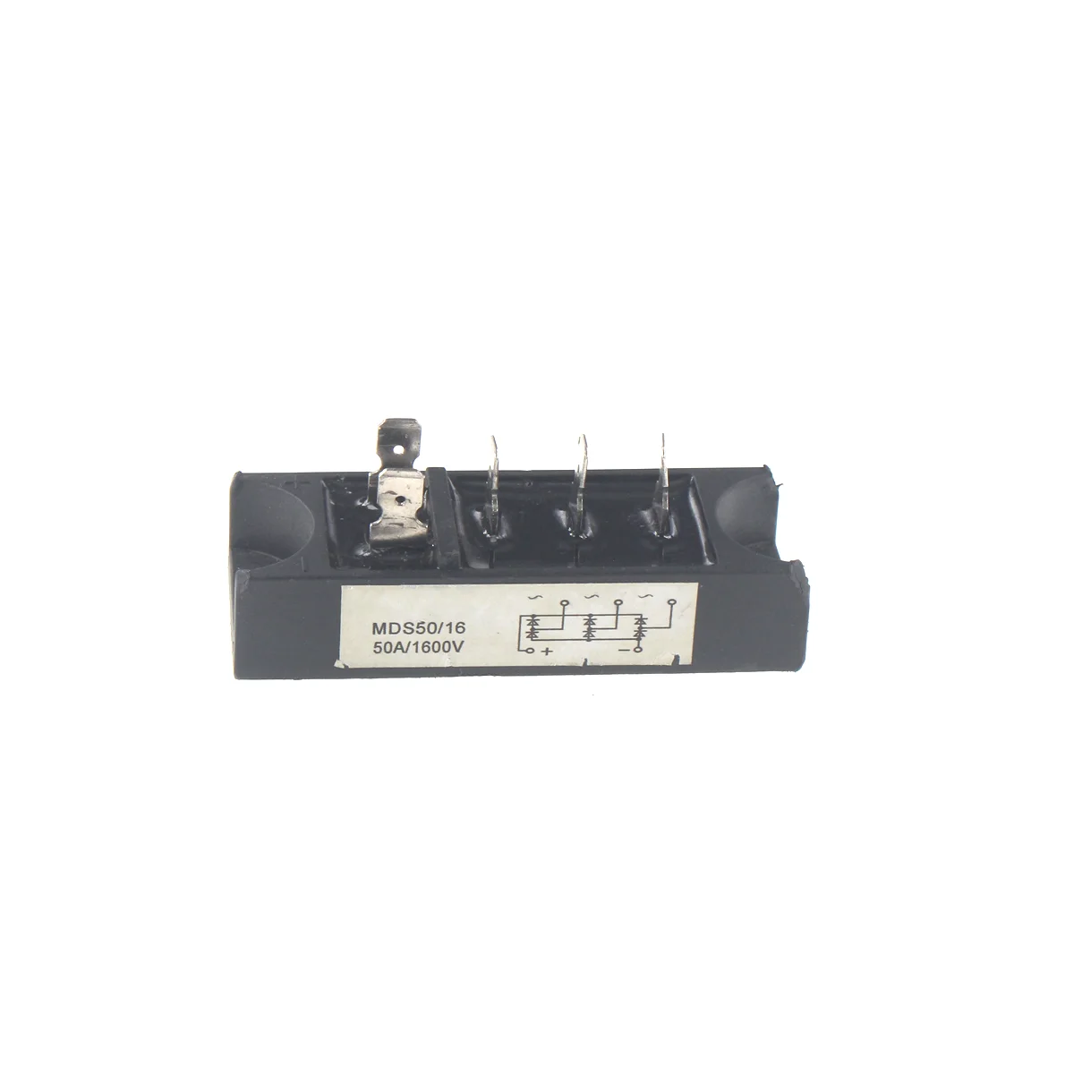 Mds50a 100a 150a 200a 300a MDS100A-16 Driefasige Gelijkrichtermodule 30a 40a 50a 75a Ac/Dc 100a 1600V Diode Bruggelijkrichter