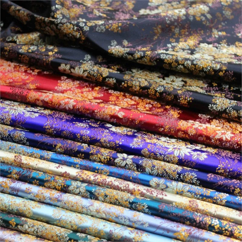 النمط الصيني شيونغسام فيلم وتلفزيون نسيج الحرير الديكور الجاكار الديباج #4