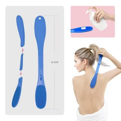 

1pc Back Smearing Assistant Back Skin Apply Body Lotion Tool Apply Ointment Apply Oil Back Acid Brushing Tool Convenient Quick