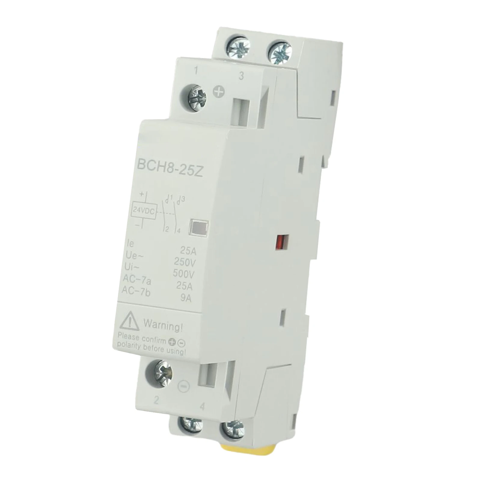 

Контактор постоянного тока 25А, 24В, для установки в распределительную коробку, экономия пространства, простая установка, энергоэффективность