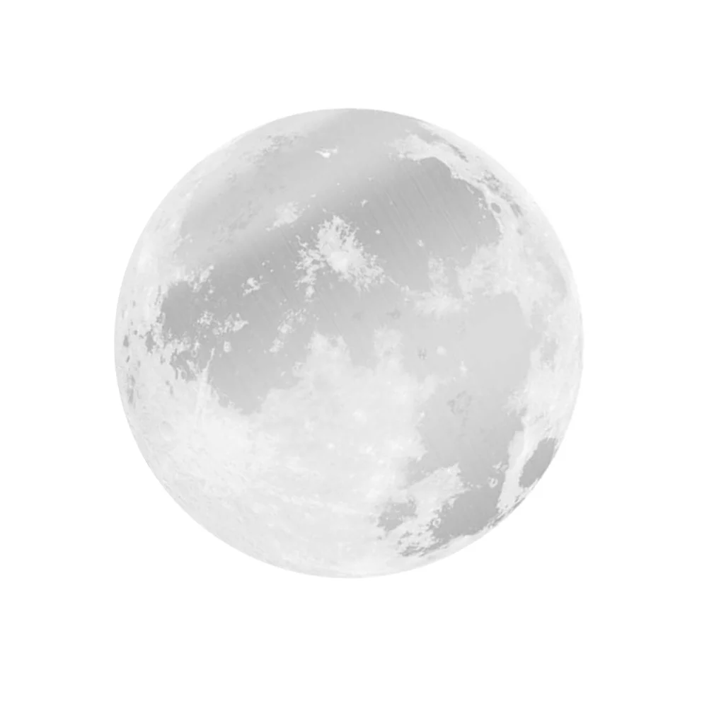 

Creative Luminous Moon Window Stickers 30Cm Diameter Glow in The Dark Wall Decals DIY Door Mural Stickers for Room Cafe