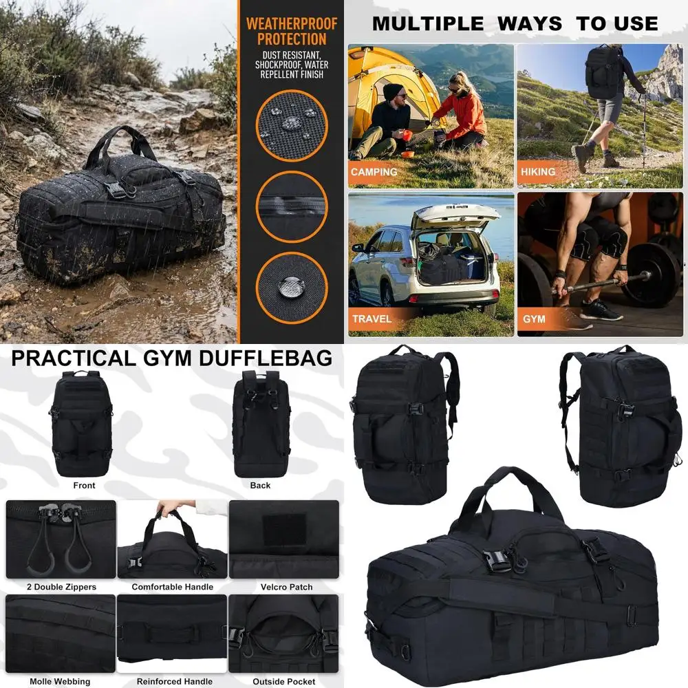 

Рюкзак для активного отдыха: для путешествий на выходные, кемпинга и тактического снаряжения