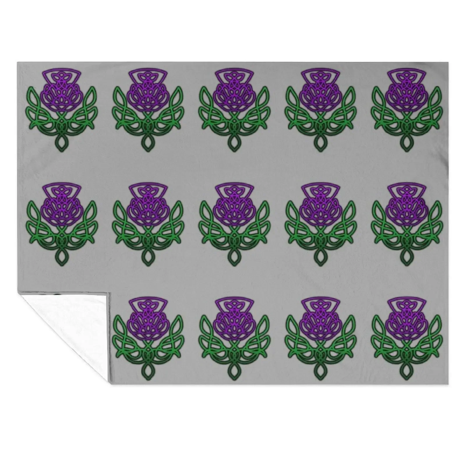 

Celtic Thistle Throw Blanket Tourist Blankets For Baby for winter Thins Blankets