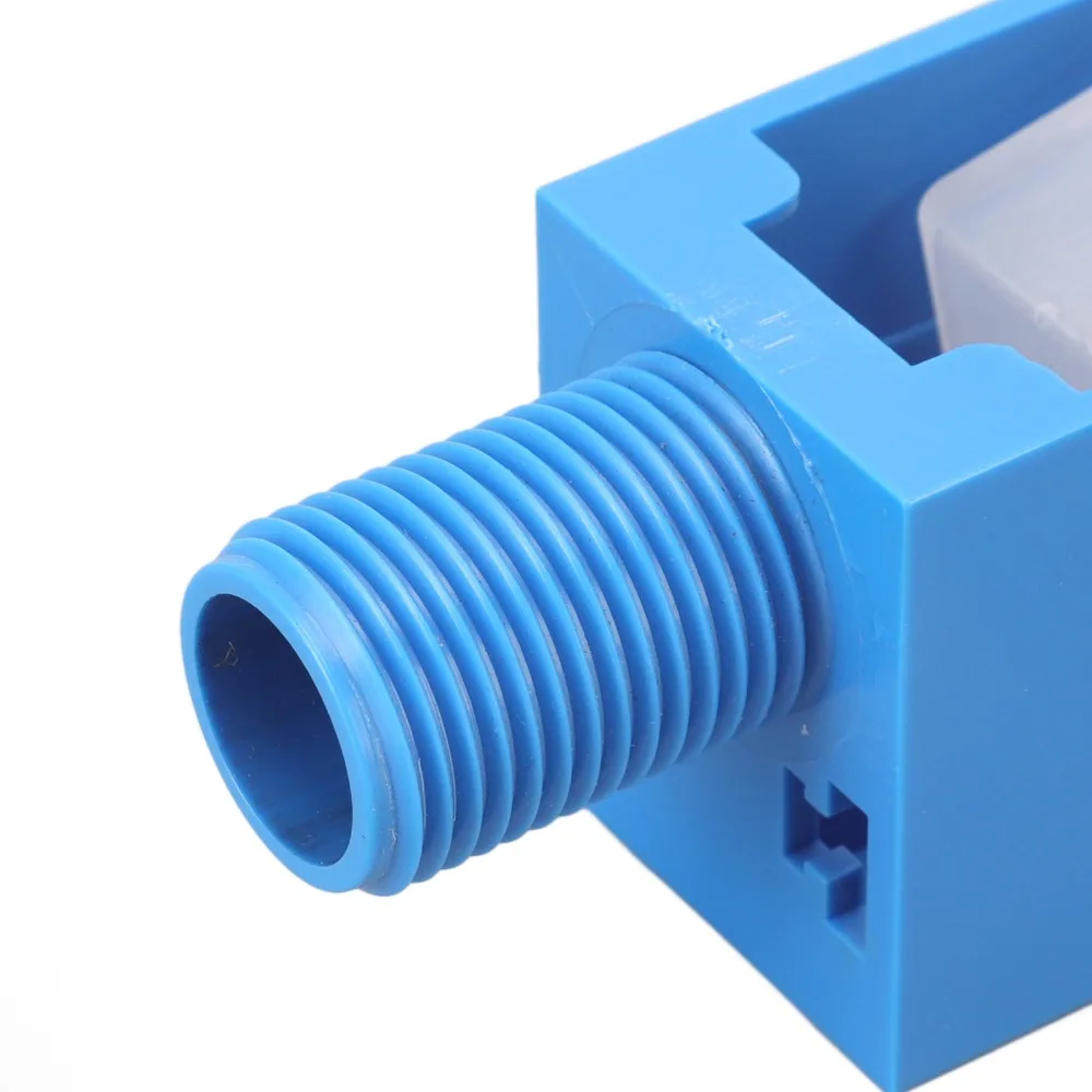 ABS Water Level Control Valve Top Water Inlet Side Water Inlet Automatic Water Float Valve Easy Install G1/2 External Thread