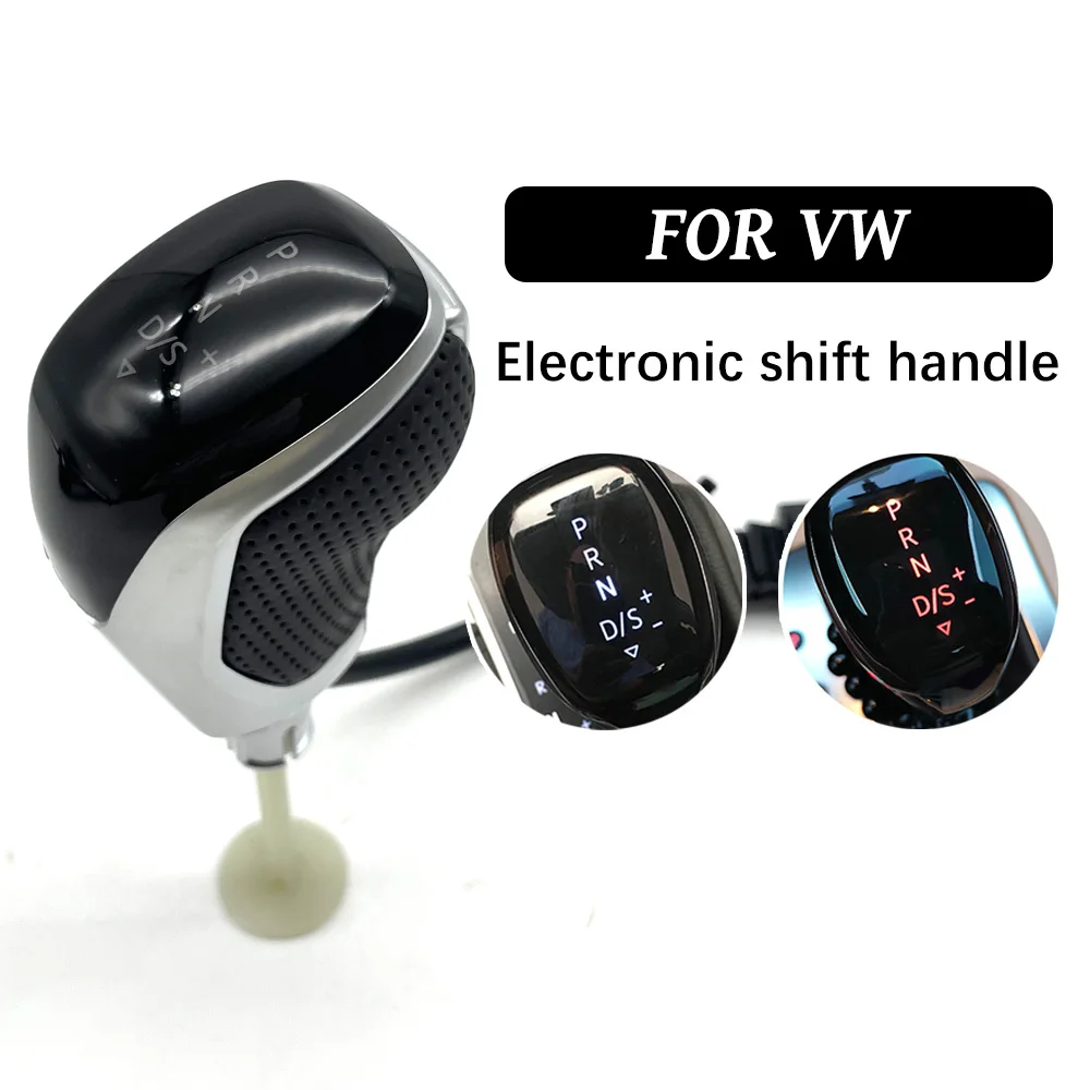 LED light DSG AT Synchronize electronic display Gear Shift Knob Shift Lever Handball for passat B7 B8 Golf 6 /7 Tiguan MK2