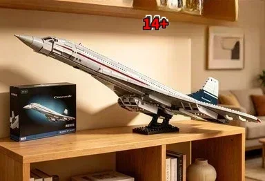 bandai-launch-10318-set-da-costruzione-collezionabile-da-2083-pezzi-del-concorde-regali-premium-per-celebrazioni-compatibile-con-i-mattoncini-lego