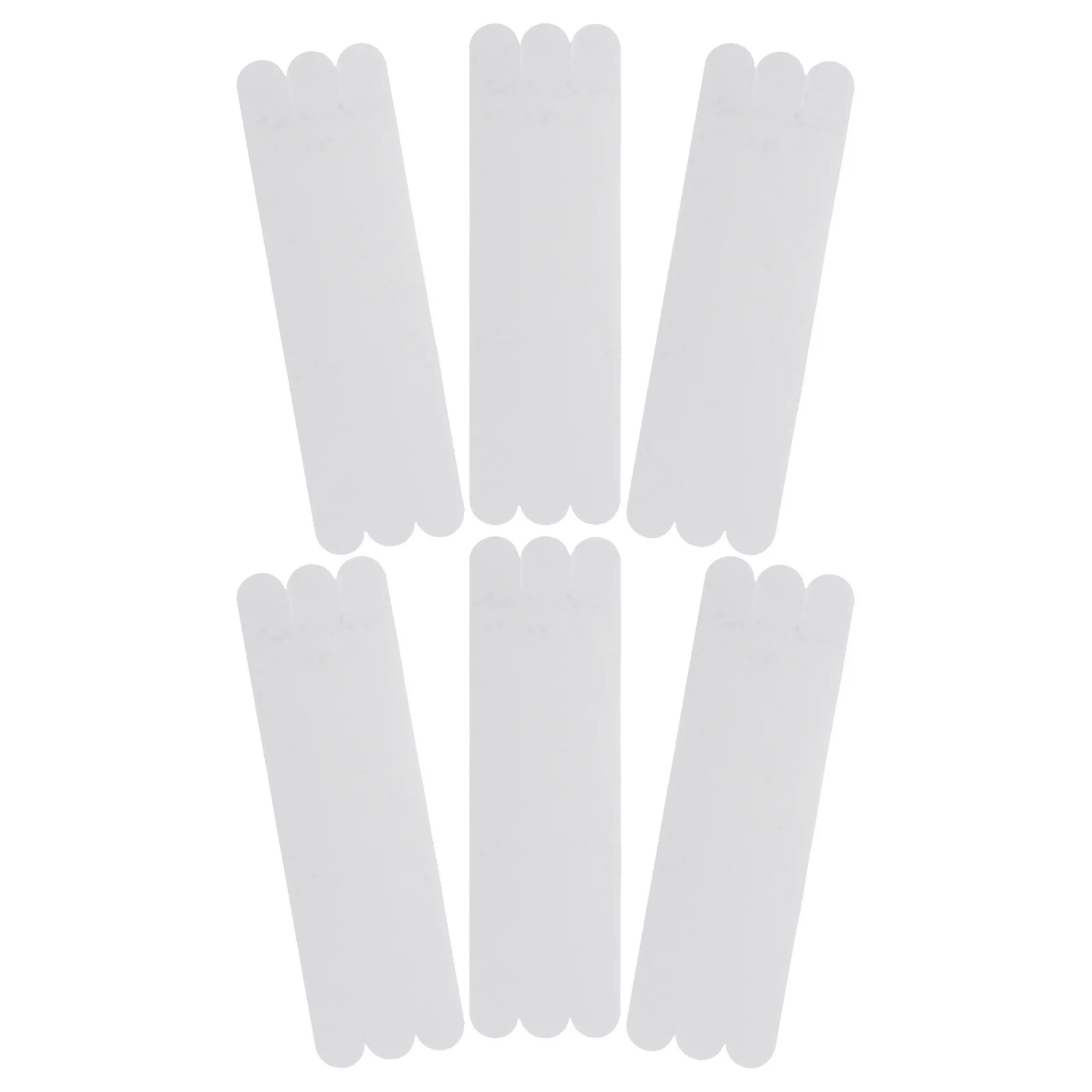 

6Pcs Anti-Slip Strips Transparent Bath Safety Stickers for Bathtubs Showers Stairs Floors Non-Slip Adhesive Waterproof Grip Tape