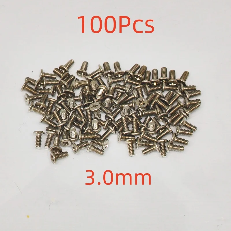 100pcs/Lot 3.0mm Screws For Samsung Galaxy S3 S4 S5 S6 Edge S7 Note3 Note4 Note5 Mobile Phone Screw Repair Tools