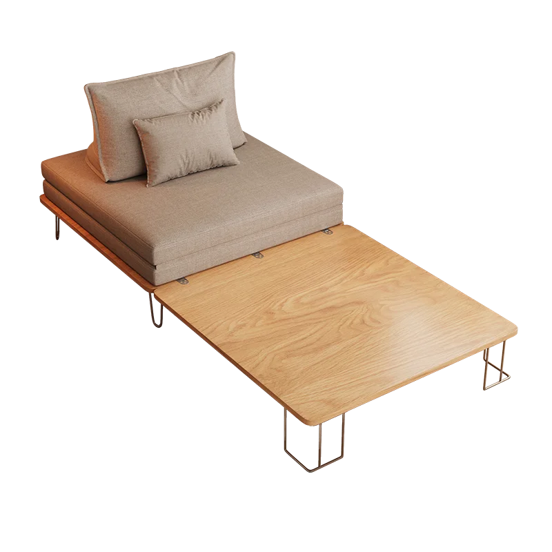 Sofa bed folding dual-purpose small apartment bedroom study