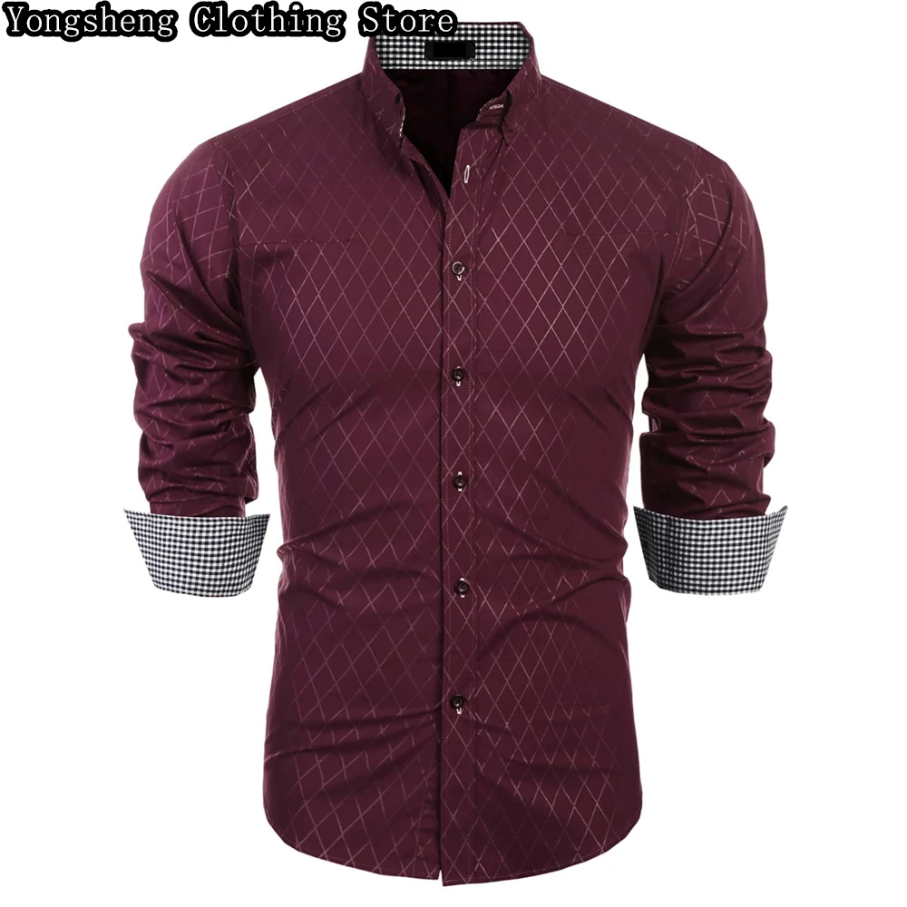 Men's Long Sleeve Shirt Casual Shirt High Quality Men's Clothing Work Travel Fashion Design Sense Men's Clothing 2024 New Tops