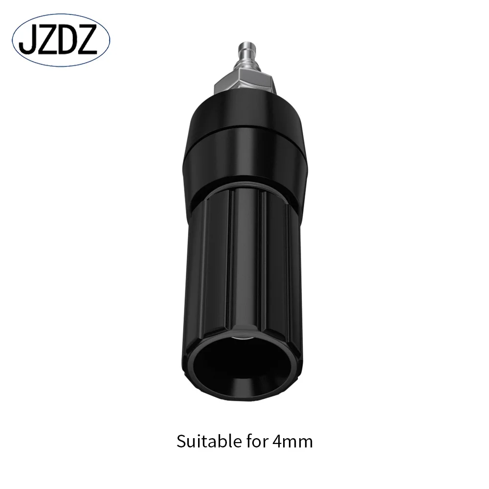 JZDZ 10PCS 4MM Banana Socket Binding Post Nut Banana Plug Jack Electrical Connector Terminal DIY Parts J.50008