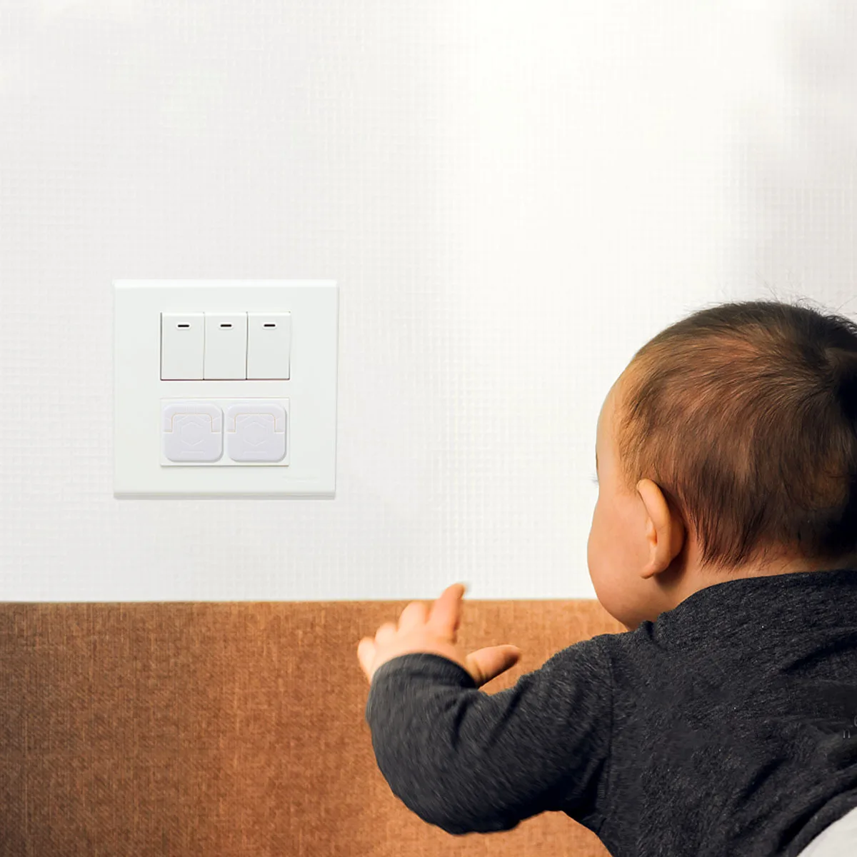 

25Pcs Baby Socket Cover Power Outlet Safety Socket Protection Plug Guard Electrical Prevention Home Power Outlet Cover