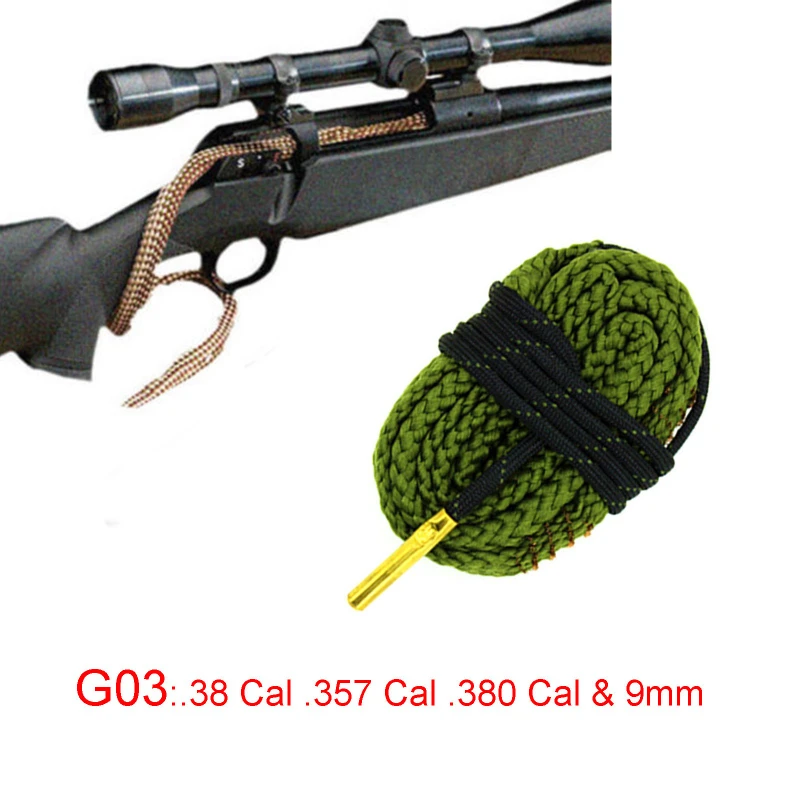 تتحمل الأفعى الأنظف Boresnake بندقية تنظيف عدة عيارات بندقية مسدس برميل فرشاة ل 5.56 مللي متر/.223/.22/9 مللي متر/كال.380/12 GA/. 30 كالور #5