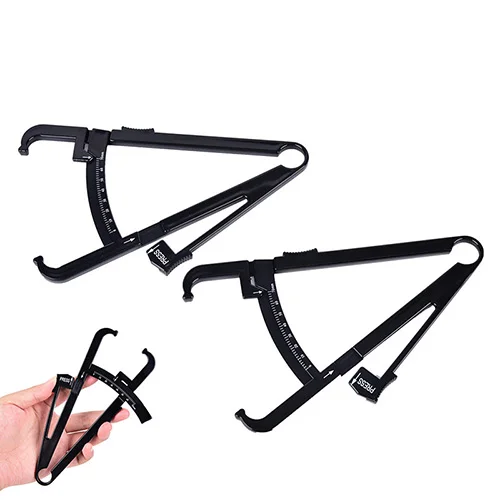 Personal Body Fat Caliper Skin Analyzer Measure Charts Fitness Slim Keep Health Tester Body Fat Monitor Sebum Meter Folder