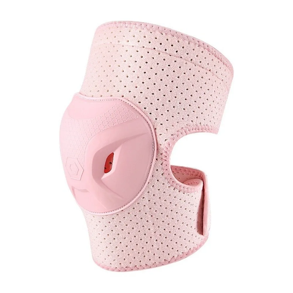 Safety Sports Knee Pads Adjustable Straps Hard Cap Knee Support Protector Non-Slip Straps Double Strap Knee Sleeve Cycling