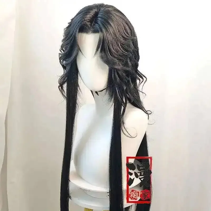 2025 22, Стилизованный The Scum Villain's Self Luo Binghe, индивидуальный унисекс Shen Qingqiu, женский аниме-костюм на Хэллоуин, парик, китайский веер