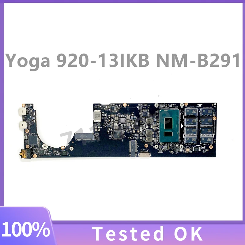 

DYG60 NM-B291 5B20Q09627 5B20Q09639 With SR3LC i7-8550U CPU For Lenovo Yoga 920-13IKB Laptop Motherboard 8GB 16GB 100% Tested OK