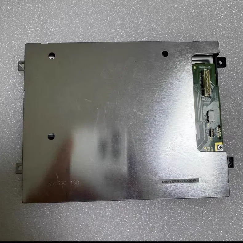 Painel de exibição de tela LCD LQ064V3DG06 de 6,4 polegadas, teste de estoque mostra normal