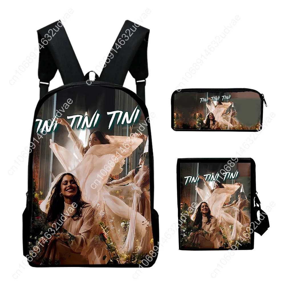 Popular Youthful Tini Stoessel Tour 3D Print 3pcs/Set Student Travel bags Laptop Daypack Backpack Shoulder Bag Pencil Case