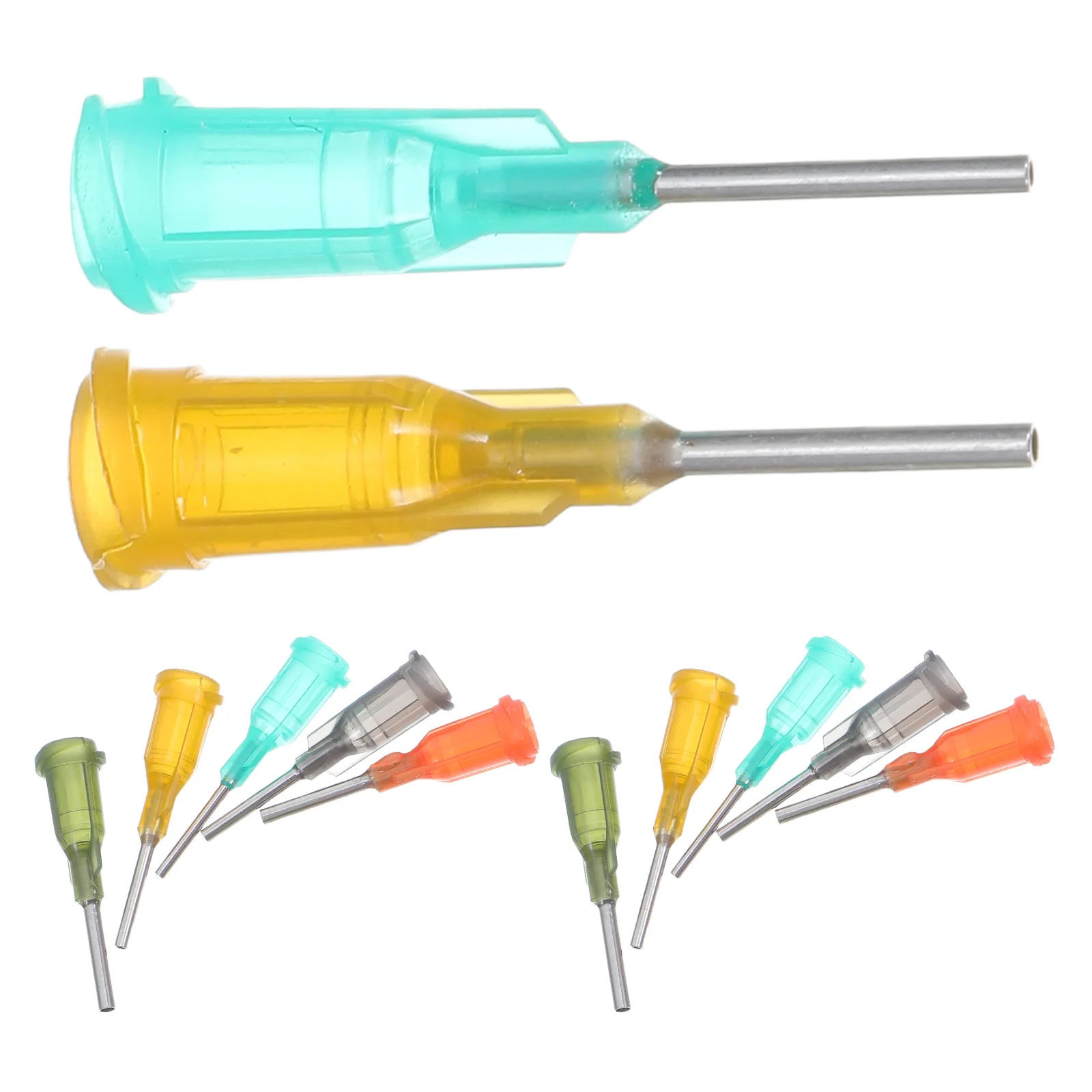 

50pcs Dispensing Nozzles Precision Applicator Clay Needle Pottery Tools Glue Replacement Leakproof Design Ceramic Diy