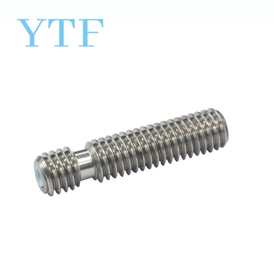 E3D V5 HeatBreak Hotend Throat For 1.75/3.0mm Filament All-Metal/ With PTFE Stainless Steel Remote Feeding Tube Pipes Printer
