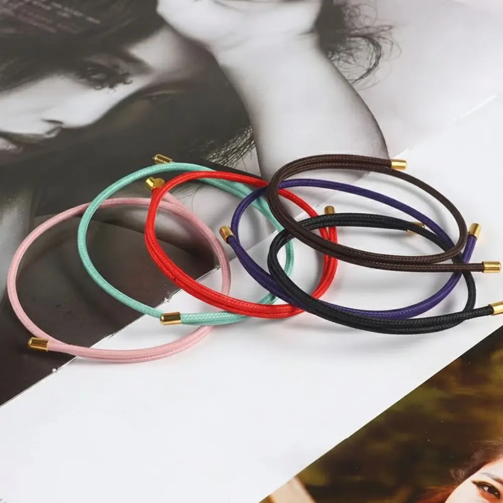 Multicolor Magnetic Rope 51cm Length Adjustable Magnetic Rope Bracelet Automatic Magnetic Slim Thin Design DIY Jewelry Cord