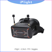 iFlight 4.3 Inch FPV Goggles 40 Channel 5.8GHz Digital Video Recording Built in 2000mAh Battery for Drone Racing Accessories