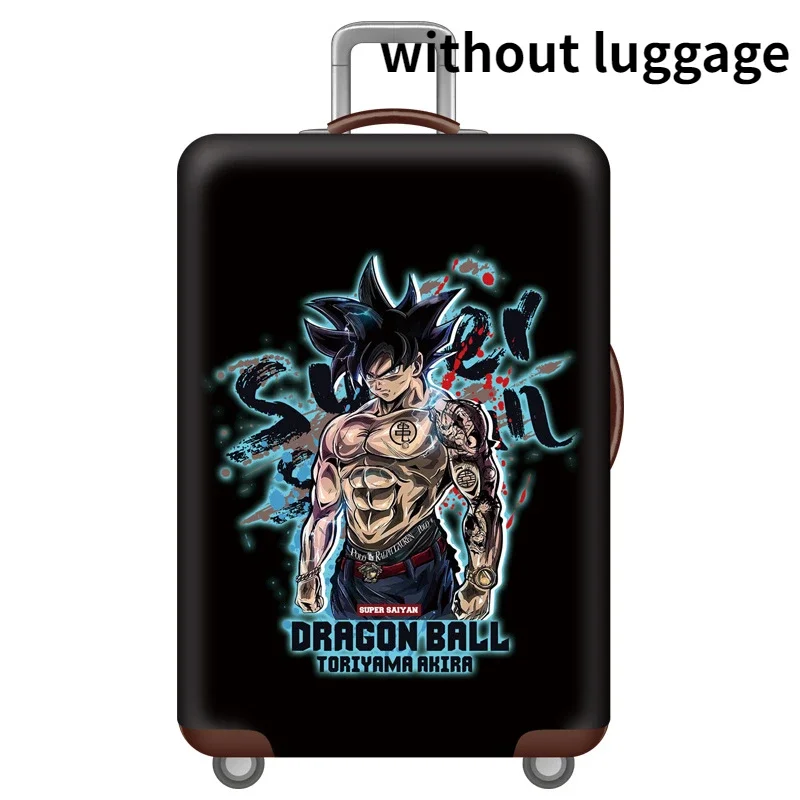 Dragon Ball Son Goku copertura protettiva per bagagli Fashion Anime Boys Trolley valigia da viaggio copertura antipolvere accessori decorativi