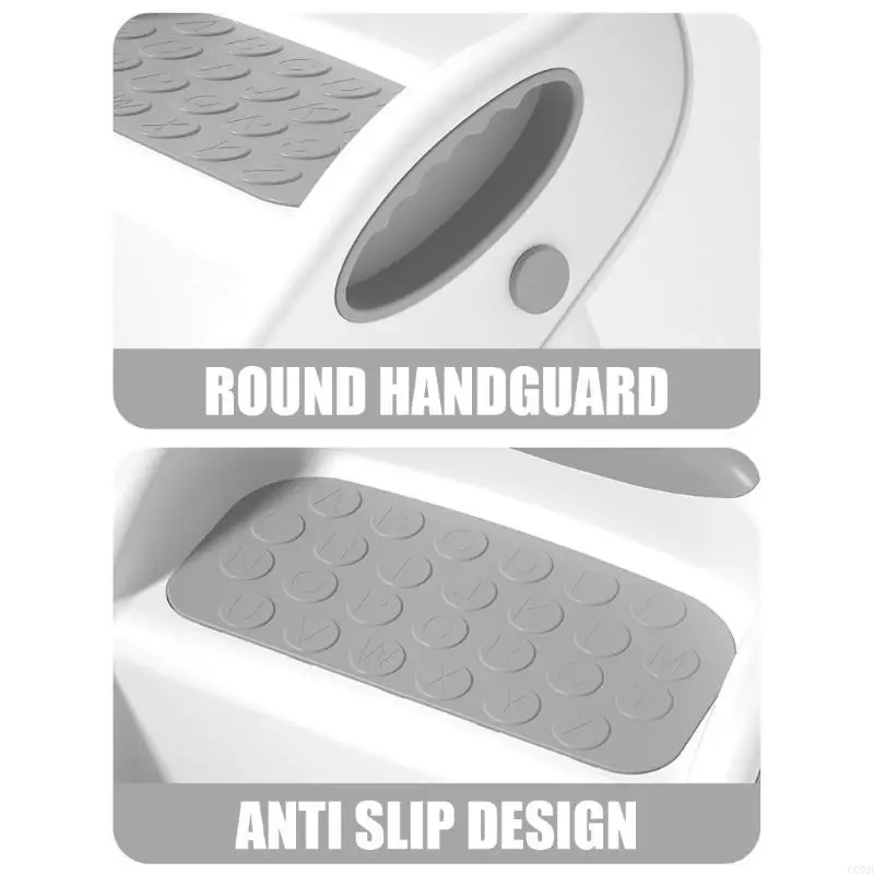 مقعد CORB للأطفال قابل للطي ومضاد للانزلاق بخطوتين للتدريب على الحمام