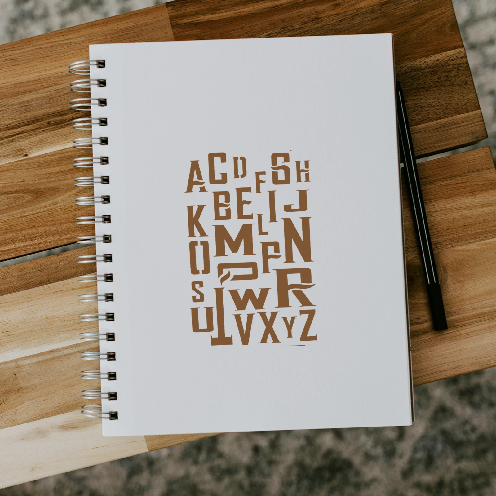 

20 Sheets Reusable PET Stencil Letter Combination Template Ruler DIY Craft Painting Decor Alphabet Number Stencils