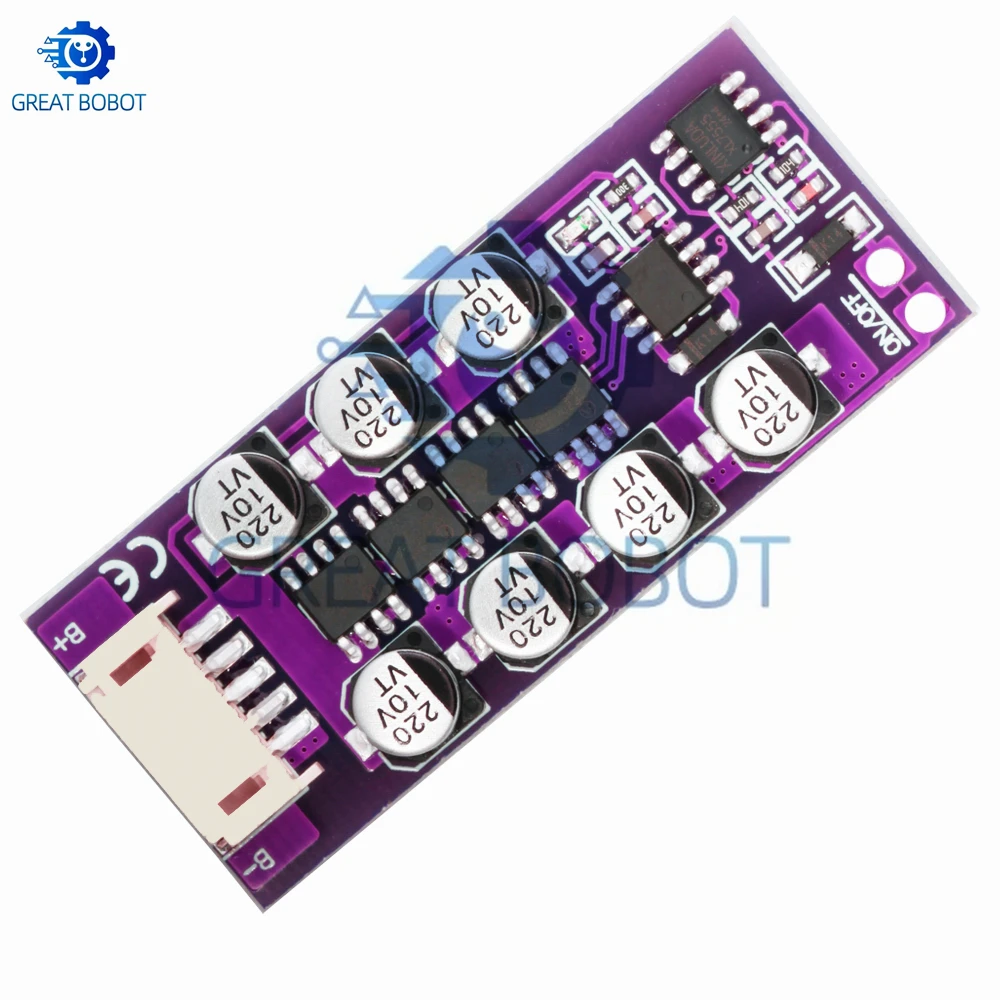 3S/4S Li-ion Active Balancer, 1.2A High Current Equalization Board for 18650 Batteries