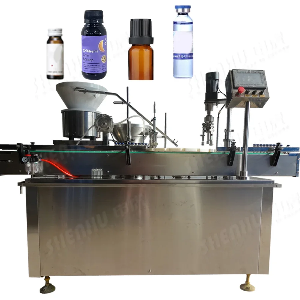 High Accuracy Small Plastic Bottle Liquid Filling and Capping Machine