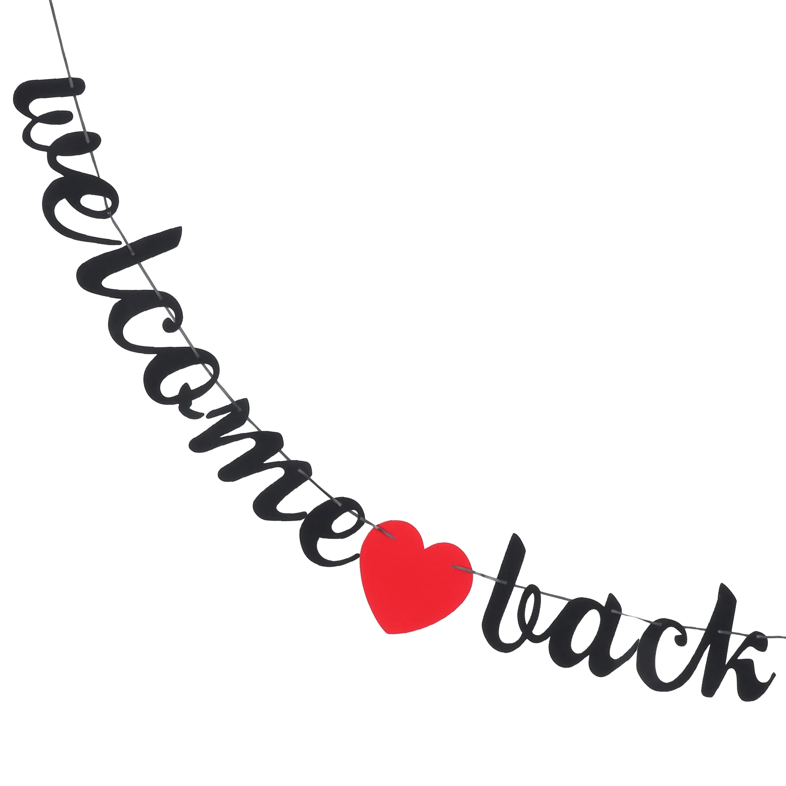 

Back to School Banner Colorful Welcome Dark Green Black Classroom Decor Teaching Supplies Student Party Alphabet
