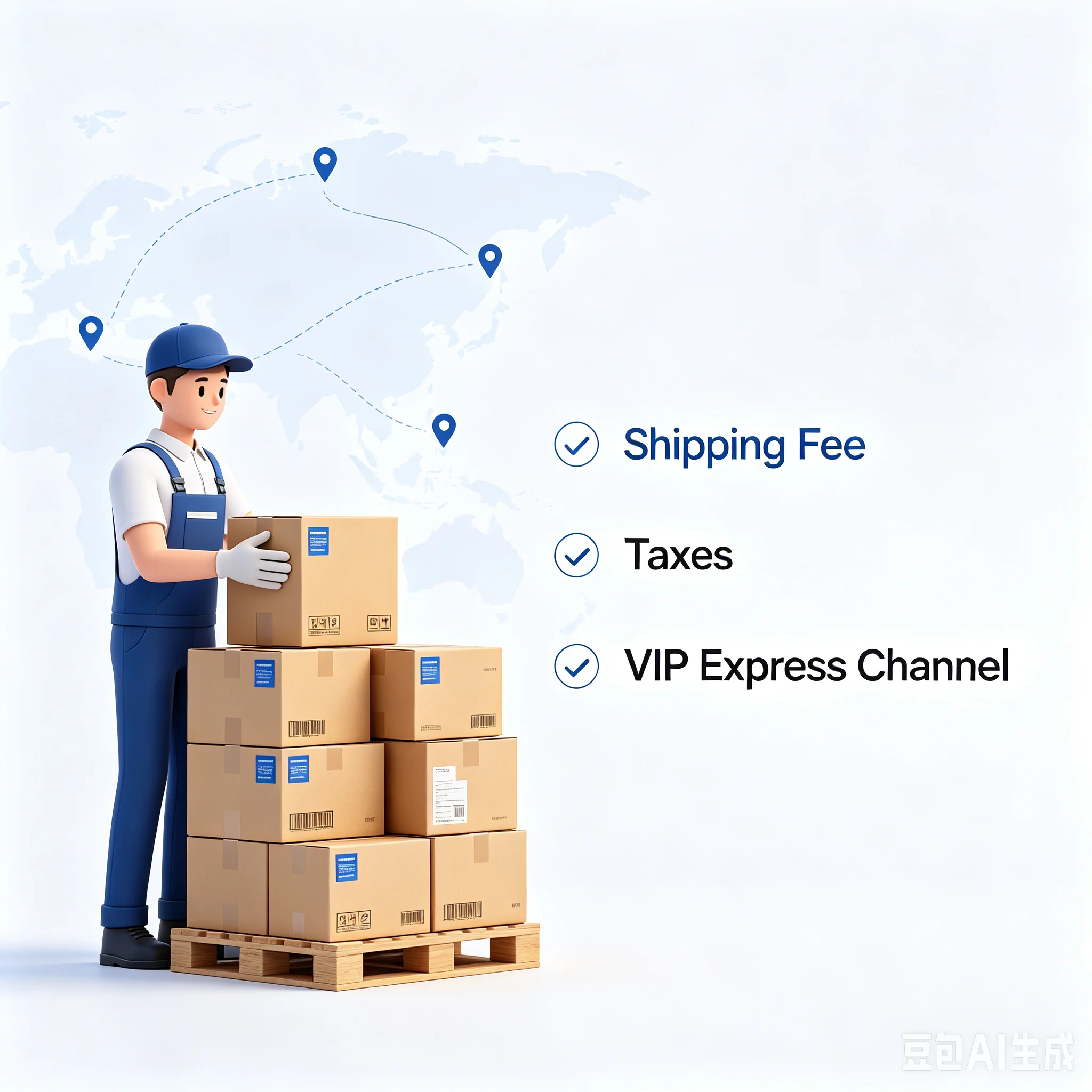 Fast Payment Channel, Taxes, Shipping Fees
