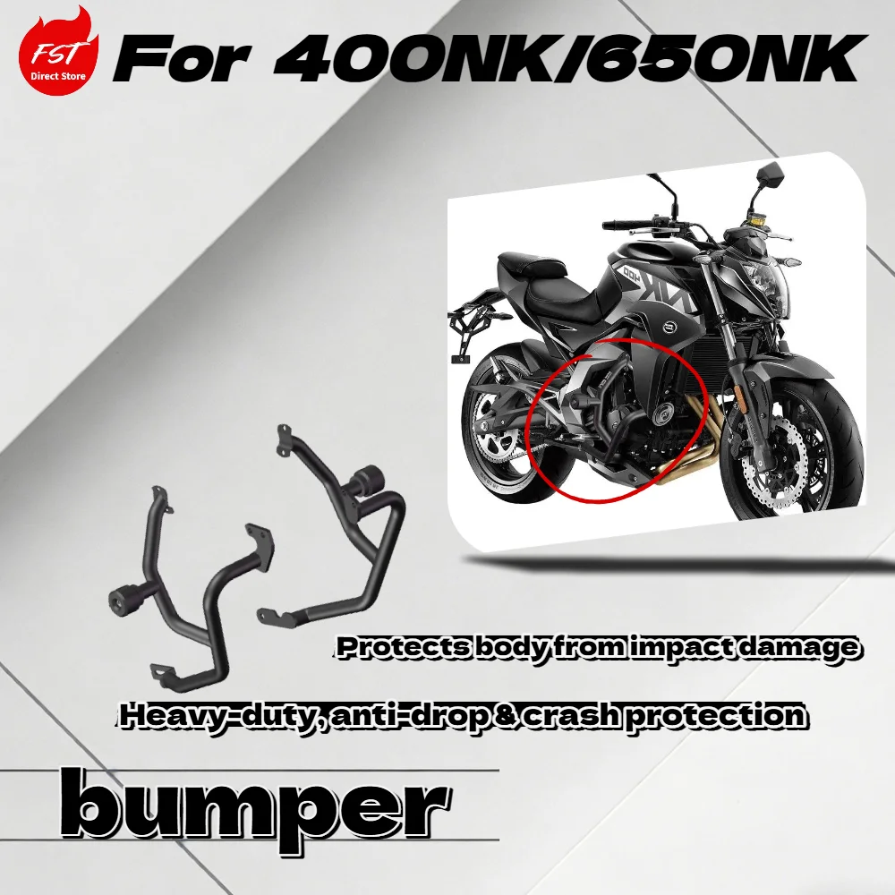 

For 400NK 650NK Stable Structure Anti Fall Protection Bar Practical Driving Safety Guard Mod Parts