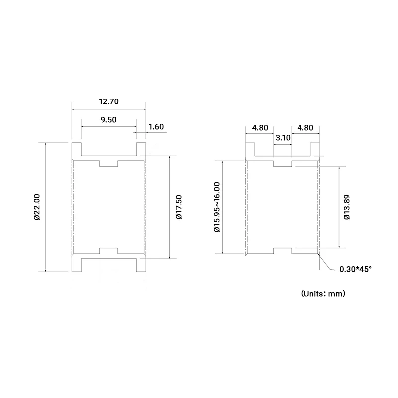 30 Uds Openbuilds rueda de polea tensora suave Delrin POM de alta precisión para carril lineal con ranura en V perfiles de aluminio piezas de impresora 3D