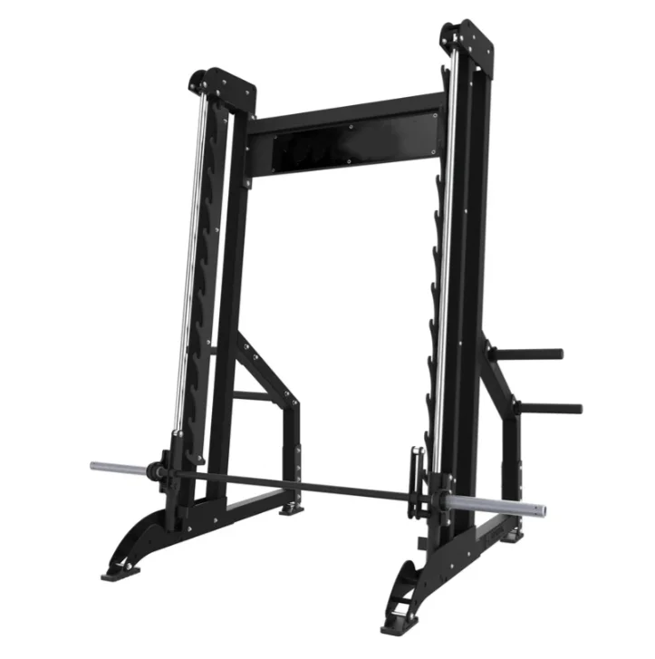 

Commercial Professional Fitness Equipment Strength Training Gym Multi-functional Smith Machine Power Rack