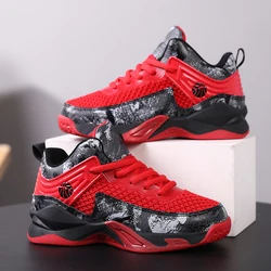 Scarpe per bambini ragazzi basket Fashion High Top School Tenis traspirante da 4 a 12 anni scarpe da ginnastica Casual per bambini scarpe sportive da ragazzo