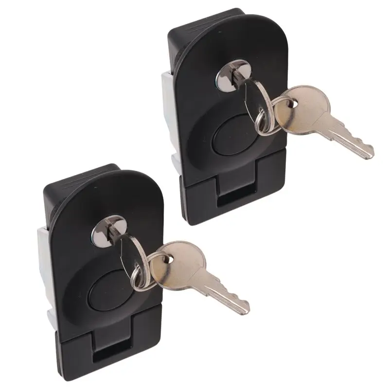 Chiusure a compressione ABUO, chiusura a grilletto con montaggio a incasso in metallo, compressione di ricambio a leva regolabile per rimorchi durevoli