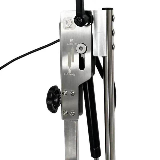 New Pneumatic Blue Hydraulic Stand PDR Dent Inspection Light, Standard 930*260mm Large LED Panel with 6-Segment Stepless Dimming 5